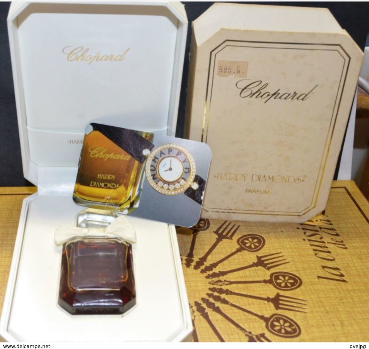 Très Rare Flacon De Parfum Chopard "Happy Diamonds" 30 Ml ,en Coffret 1986 - Non Classés