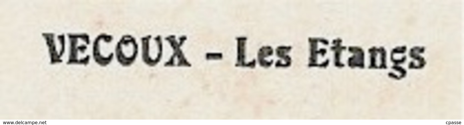 CPA 88 VECOUX Vosges - Les Etangs (Agriculture - Scène De Labour) ° Edition Mme Jeandel - Other & Unclassified