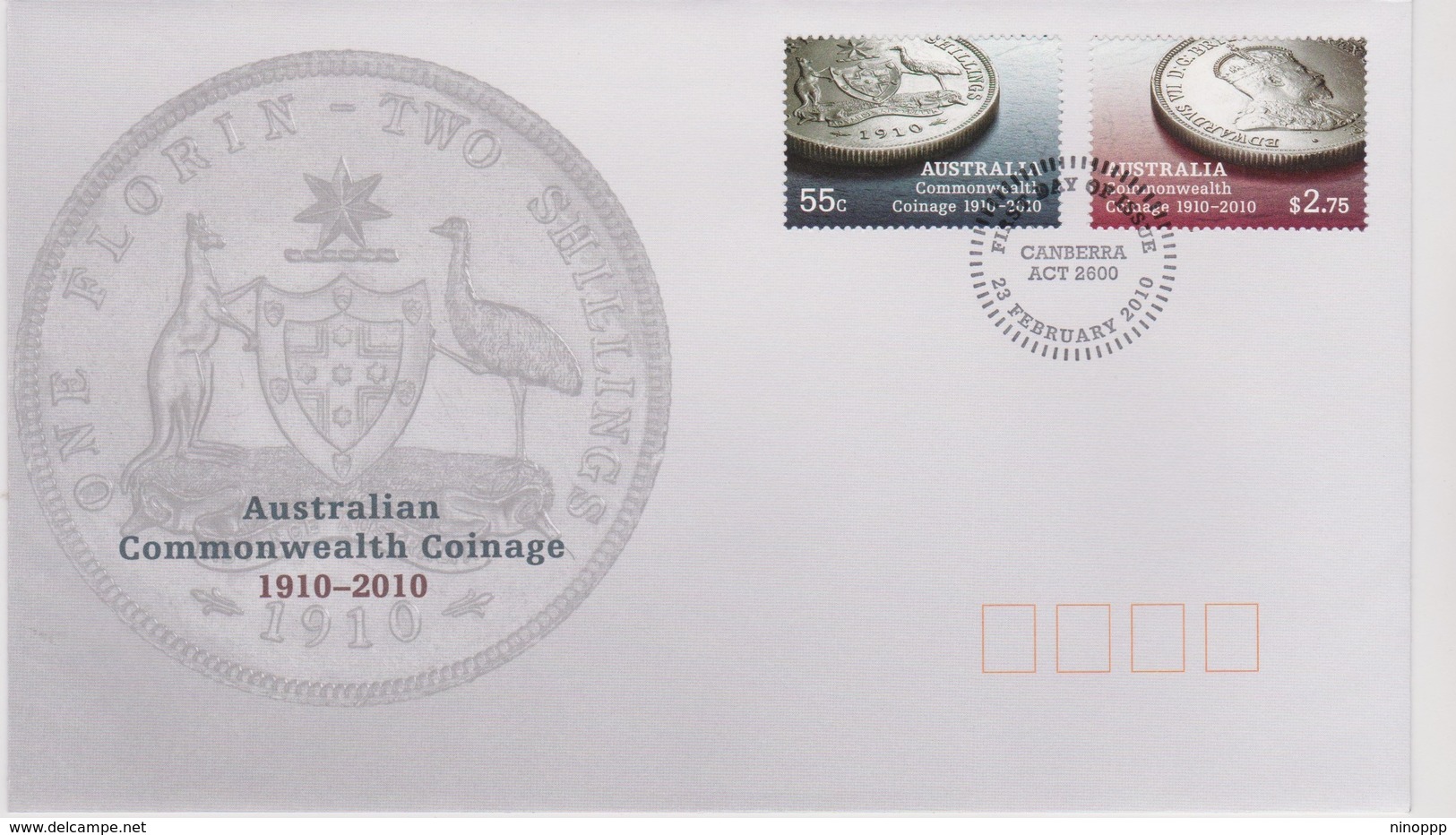 Australia 2010 Commonwealth Coinage  FDC - FDC