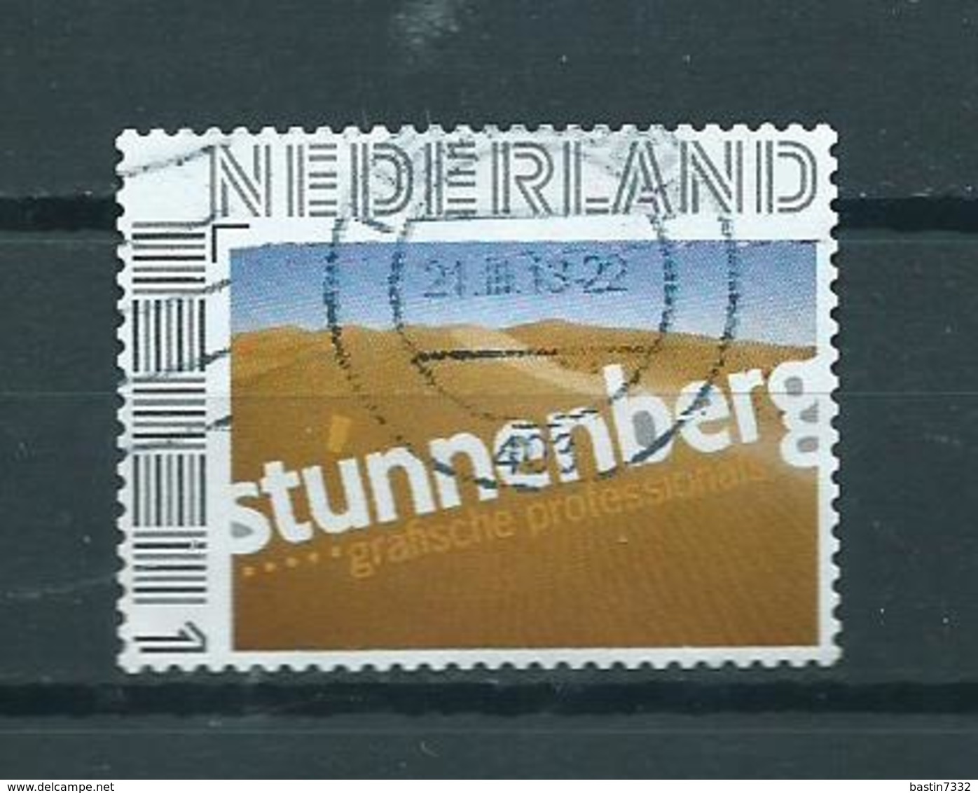 Netherlands Stunnenberg Grafische Professionals Used/gebruikt/oblitere - Persoonlijke Postzegels