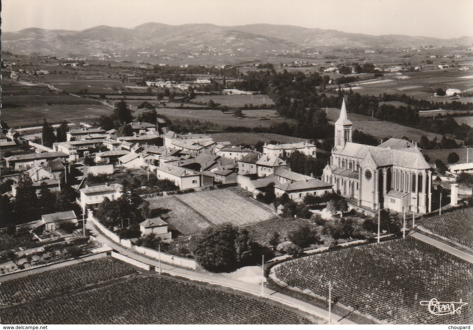 71- Carte Postale Semi Moderne De LA CHAPELLE DE GUINCHAY    Vue Aérienne - Andere & Zonder Classificatie