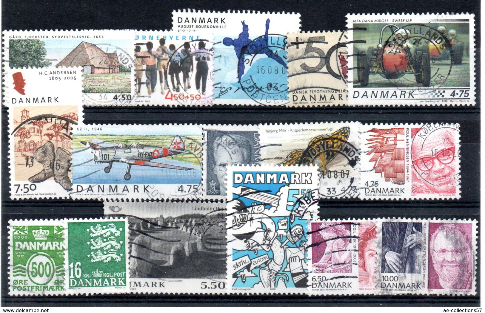 Danemark / Lot De Timbres / Etats Divers - Collections