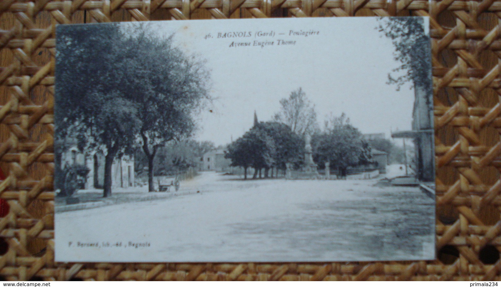 BAGNOLS SUR CEZE - AVENUE EUGENE THOME - Bagnols-sur-Cèze