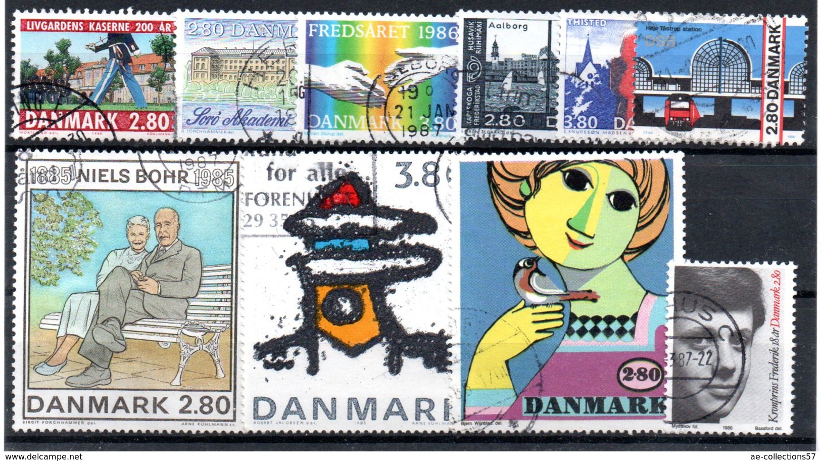 Danemark / Lot De Timbres / Etats Divers - Collections