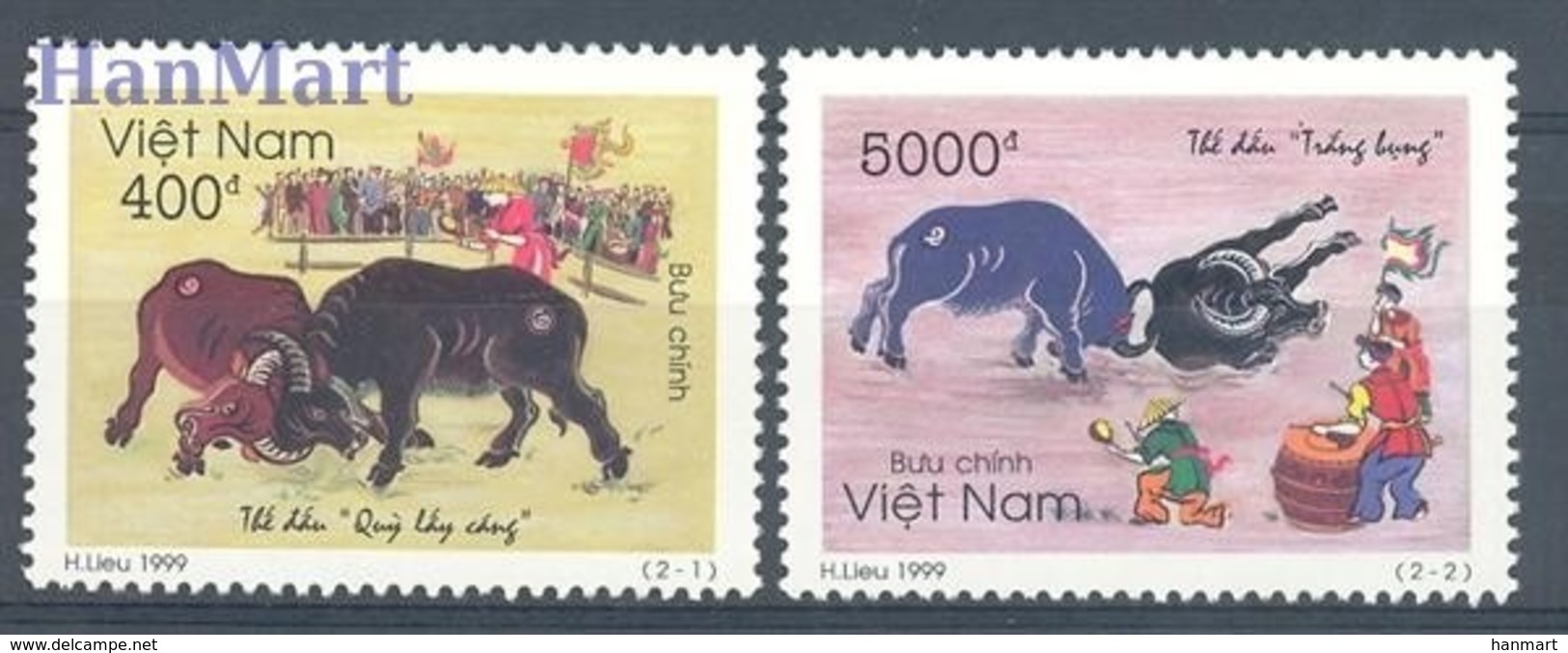 Vietnam 1999 Mi 3018-3019 MNH ( ZS8 VTN3018-3019 ) - Vietnam