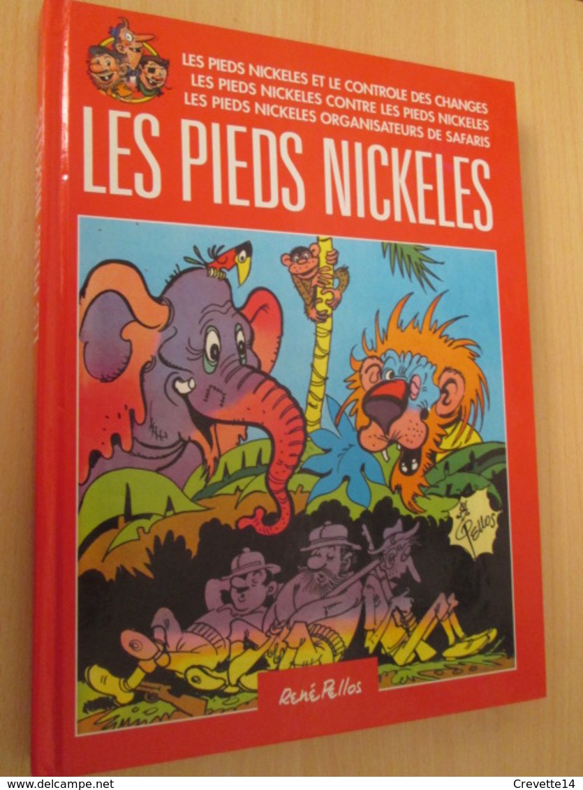 BDCARTO ALBUM LES PIEDS NICKELES / PELLOS / CONTROLE DES CHANGES + ORGANISATEURS DE SAFARIS + CONTRE LES PIEDS NICKELES - Pieds Nickelés, Les