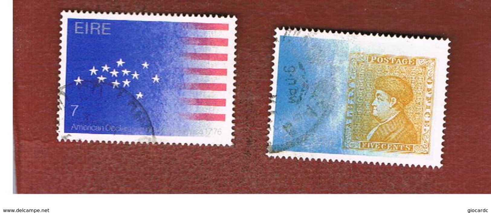 IRLANDA (IRELAND) -  SG 391.396  -    1976   AMERICAN REVOLUTION BICENTENARY       -     USED - Oblitérés