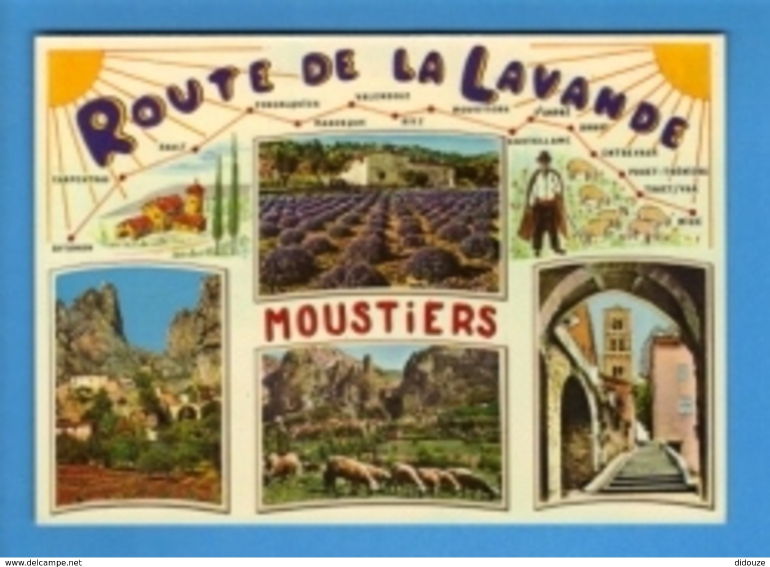 04 - Moustiers Sainte Marie - Carte Vierge - Andere & Zonder Classificatie