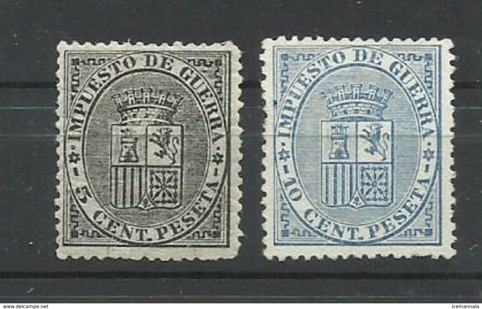 ESPAÑA EDIFIL 141/42 , 141  *,  142 (*),, (FIRMADO SR. CAJAL, MIEMBRO DE IFSDA) - Nuevos