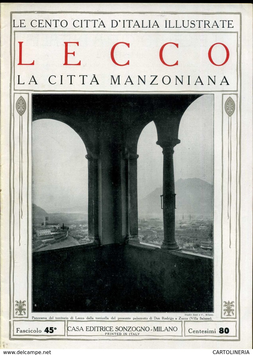 1920 Cento Città D' Italia Lecco - Ante 1900