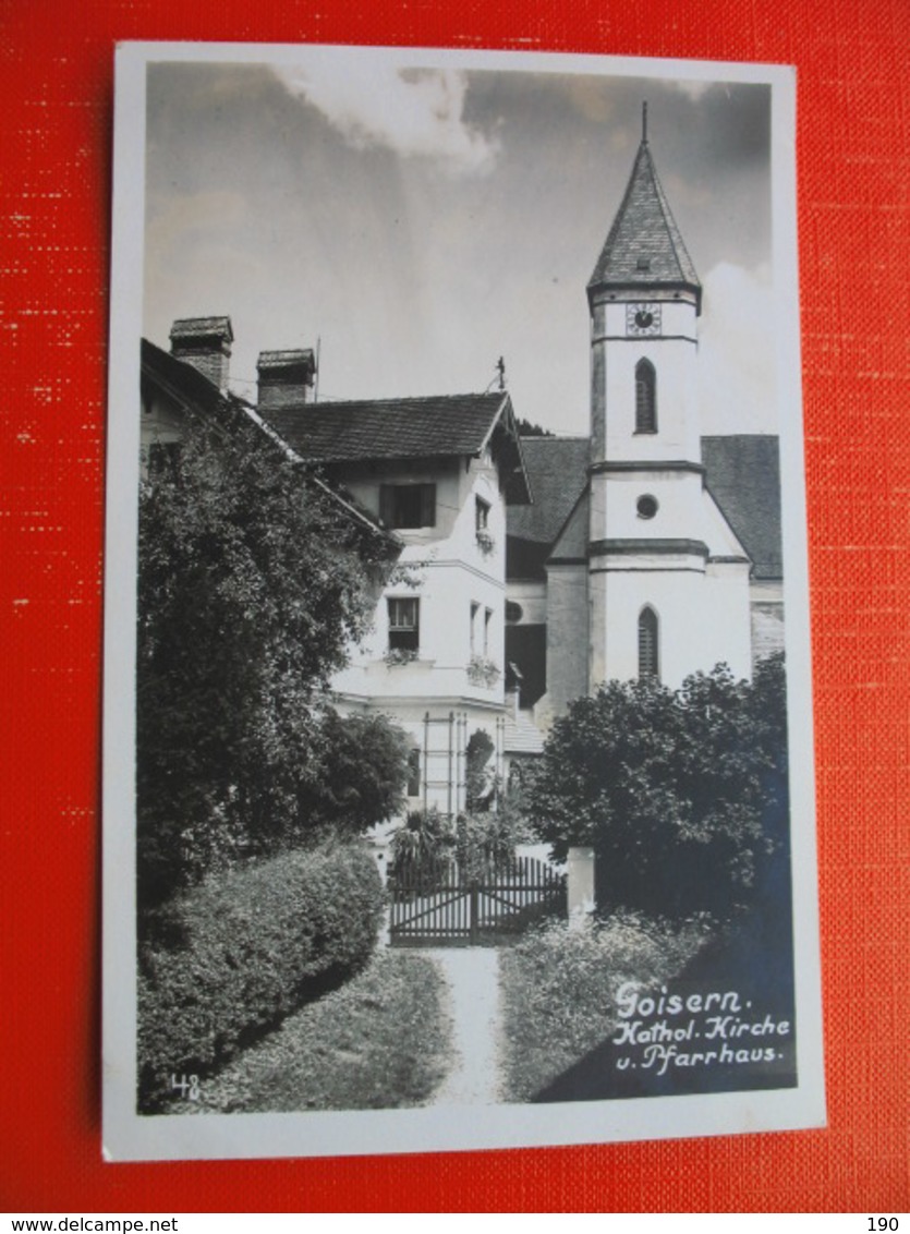 Goisern.Kathol.Kirche U.Pfarrhaus - Bad Goisern