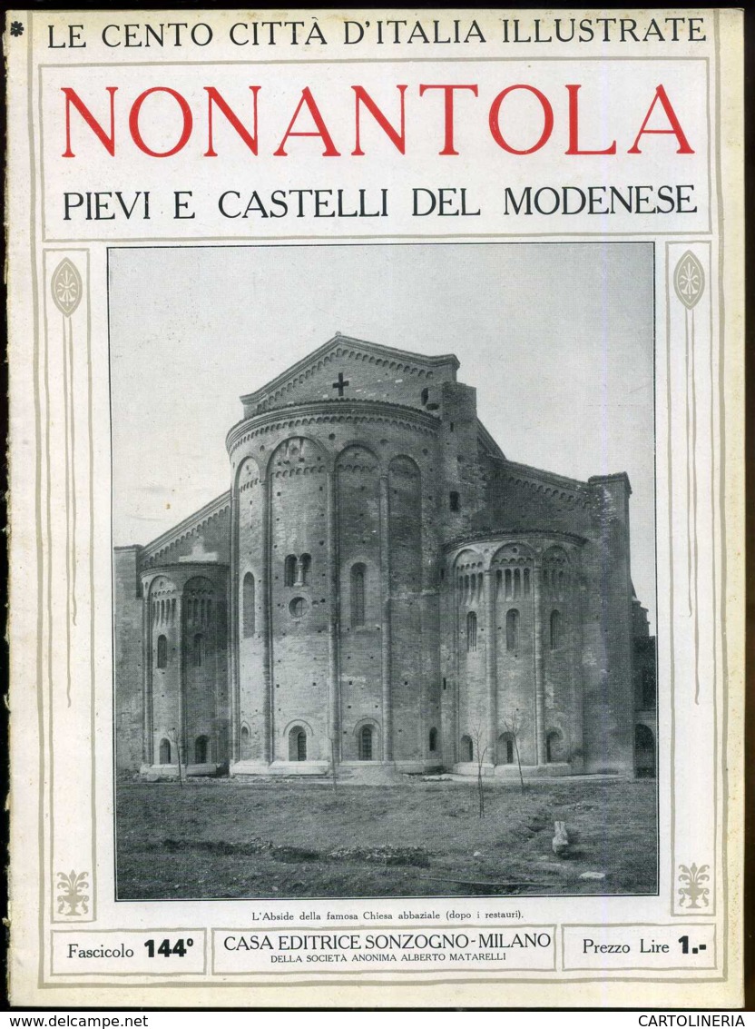 Rifilata 1920 Cento Città D' Italia Nonantola - Ante 1900