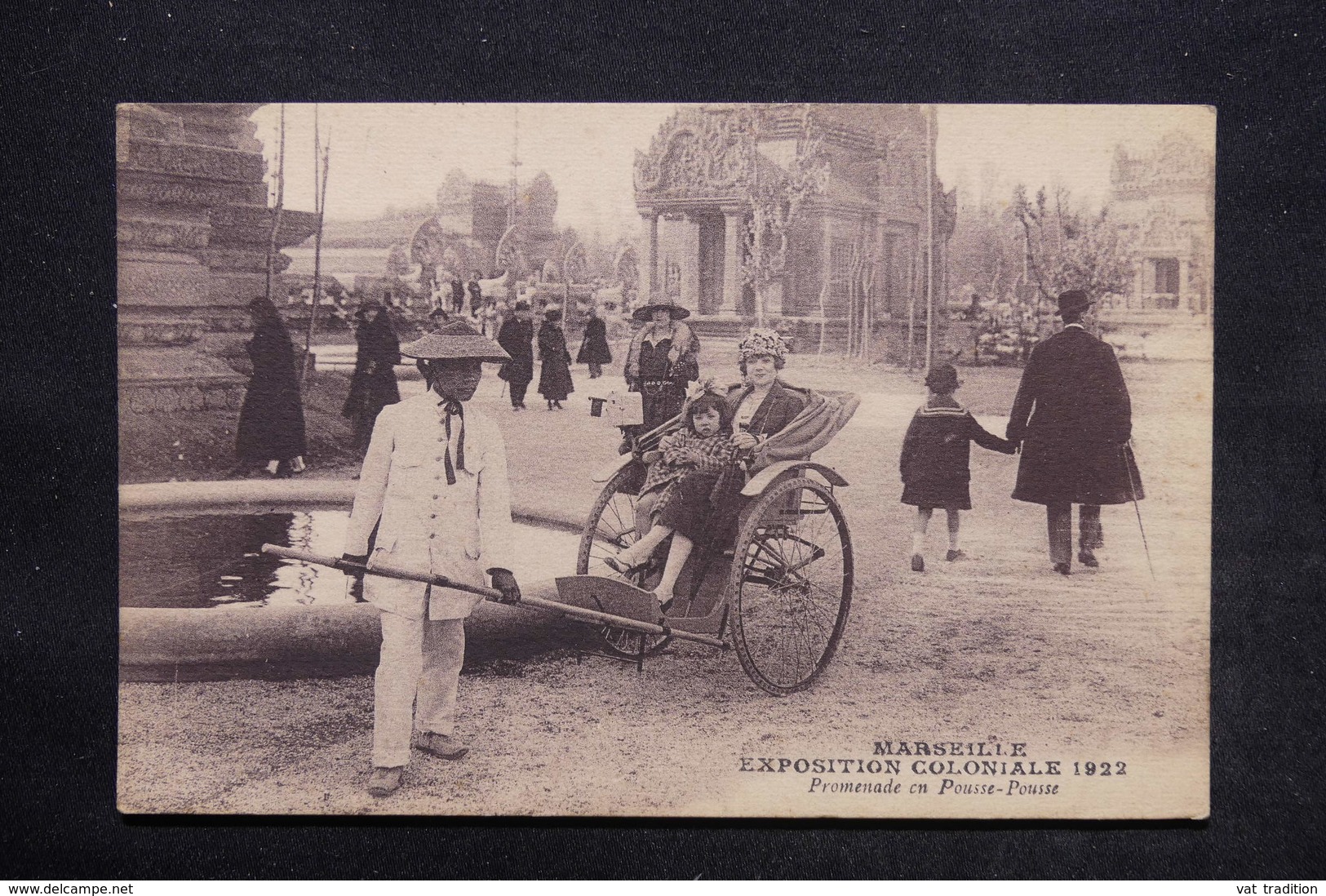 EXPOSITIONS - Carte Postale - Exposition Coloniale De Marseille En 1922 - Le Pousse Pousse - L 24292 - Ausstellungen