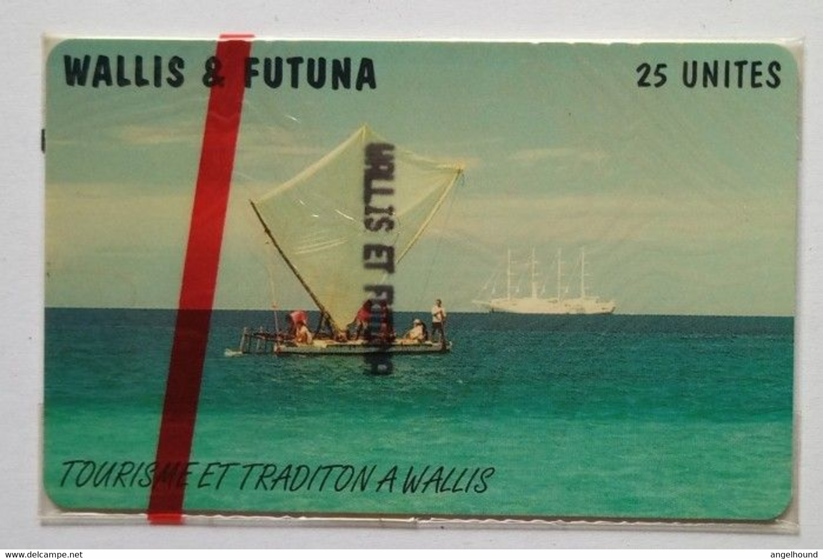 Wallis And Futuna 25 Units  WF13A  With Red Control Number  MINT ( 0nly 600 Issued) - Wallis Und Futuna