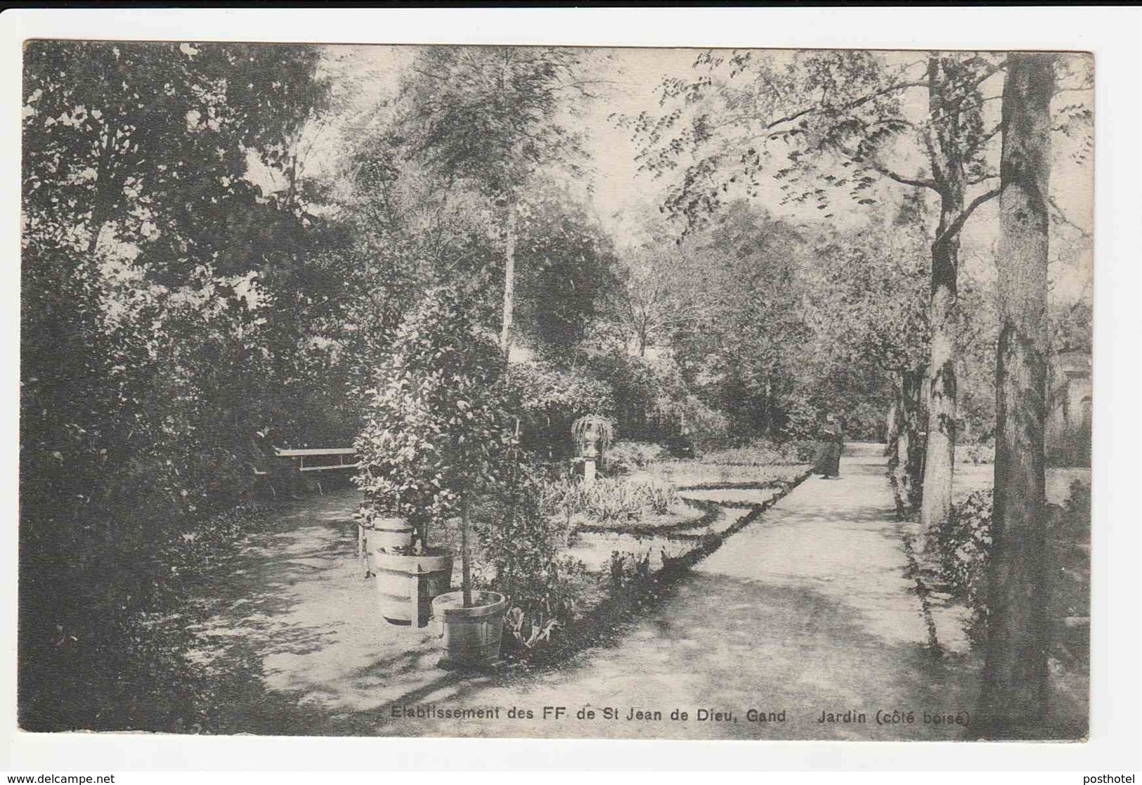 Gand - Etablisement Des FF De St Jean De Dieu / Jardin Cote Boise - Gent