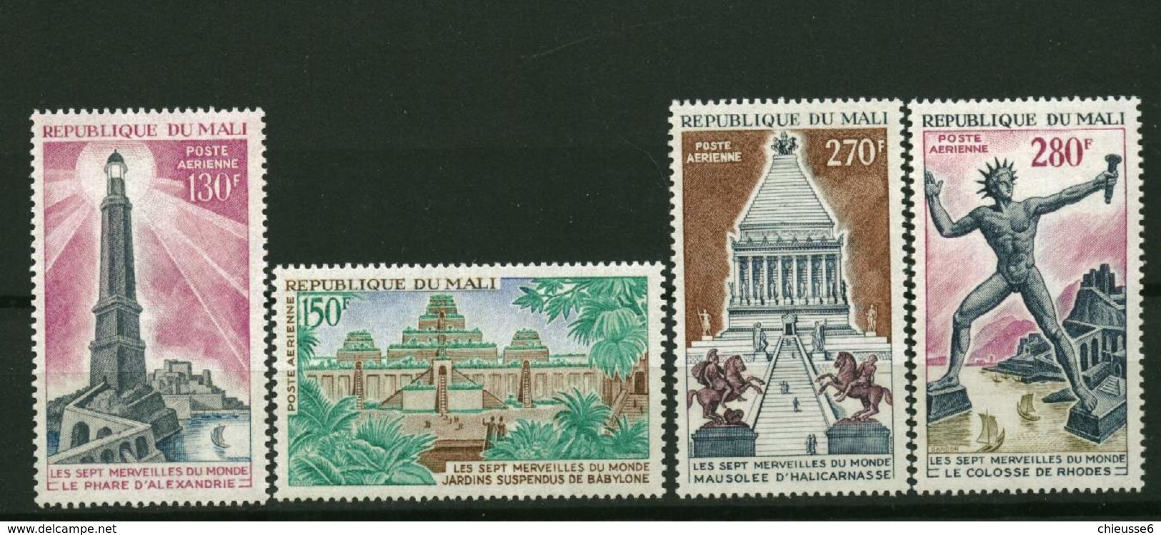 Mali ** PA 130 à 136 - Les Sept Merveilles Du Monde - Mali (1959-...)