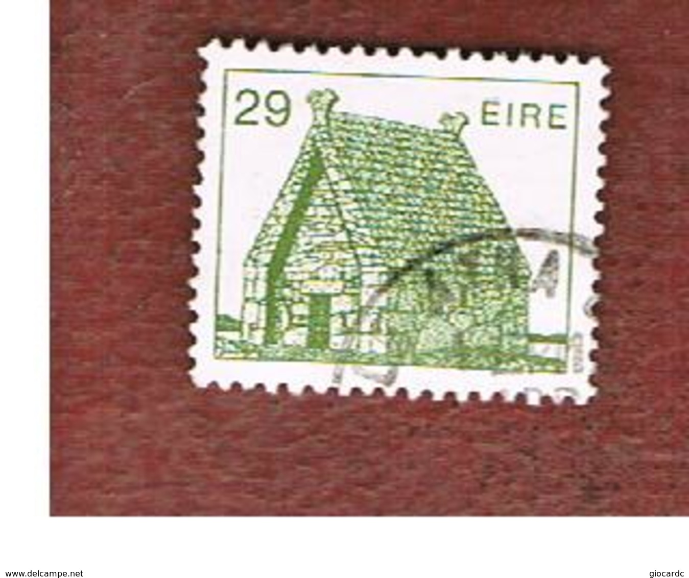 IRLANDA (IRELAND) -  SG 546   -    1982 IRISH ARCHITECTURE: ST. MACDARA CHURCH 29  -     USED - Usati