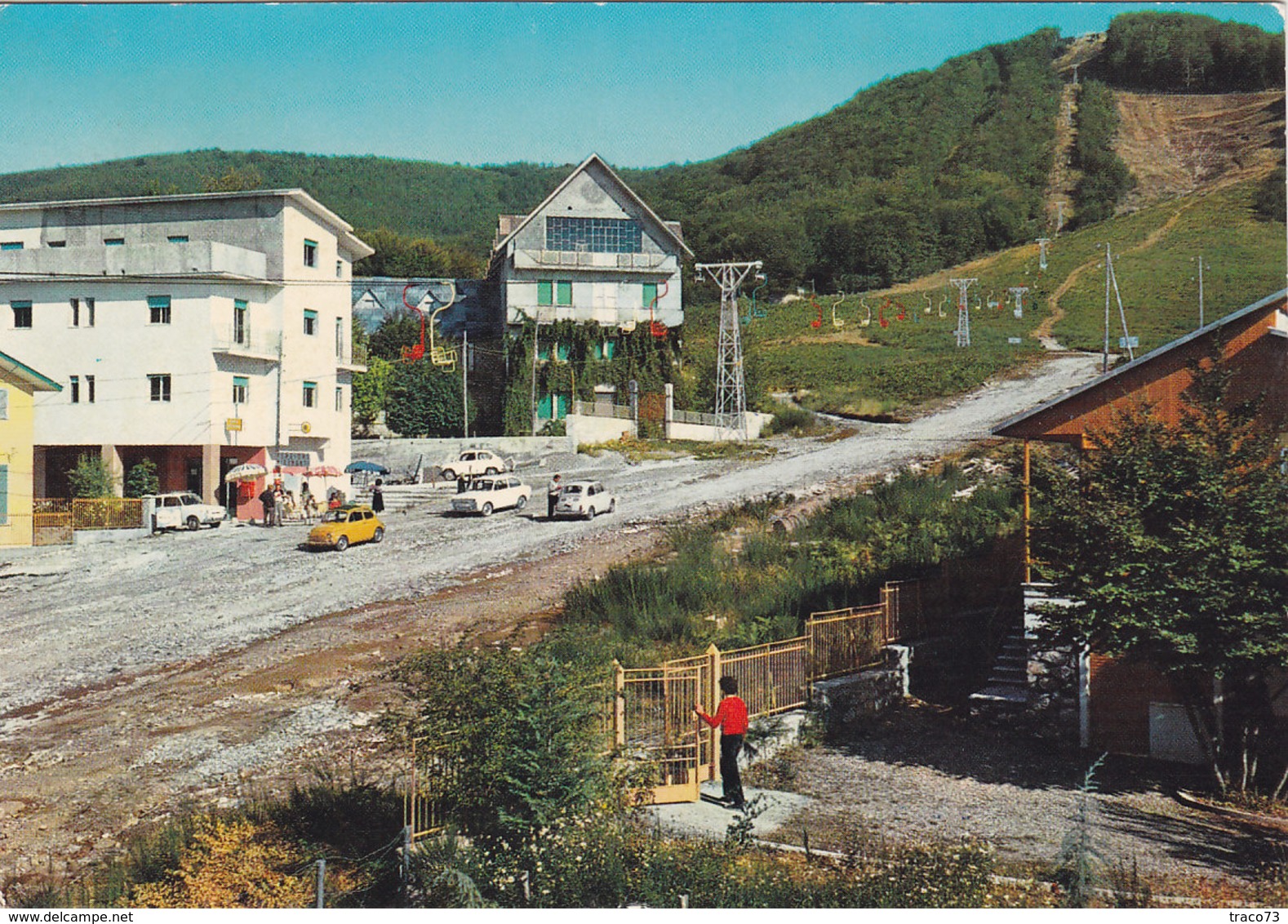 GAMBARIE D'ASPROMONTE   /  Alberghi - Villaggi Turistici - Sci - Tennis  _ Viaggiata - Reggio Calabria