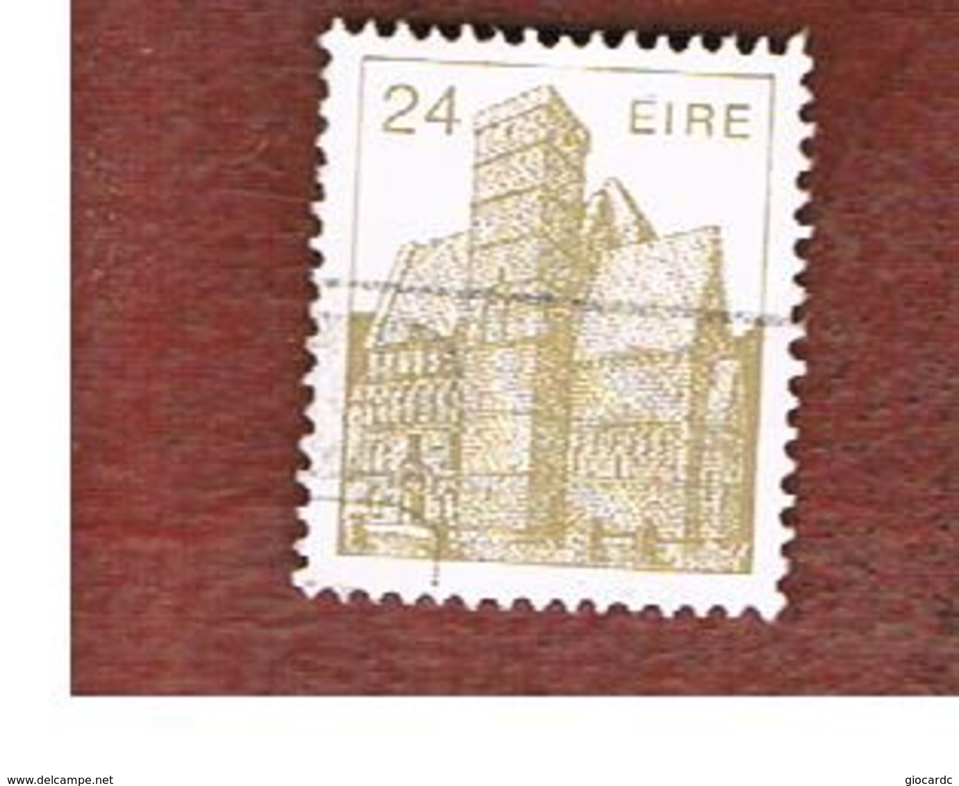 IRLANDA (IRELAND) -  SG 544a   -    1985 IRISH ARCHITECTURE: CASHEL ROCK   -     USED - Usati