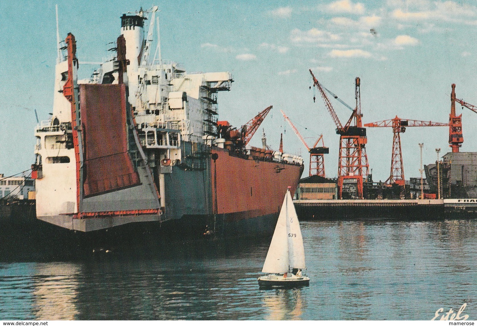 DUNKERQUE (59). Le Nouveau Car-ferrie à Embarquement Et Débarquement Latéral - Ferries