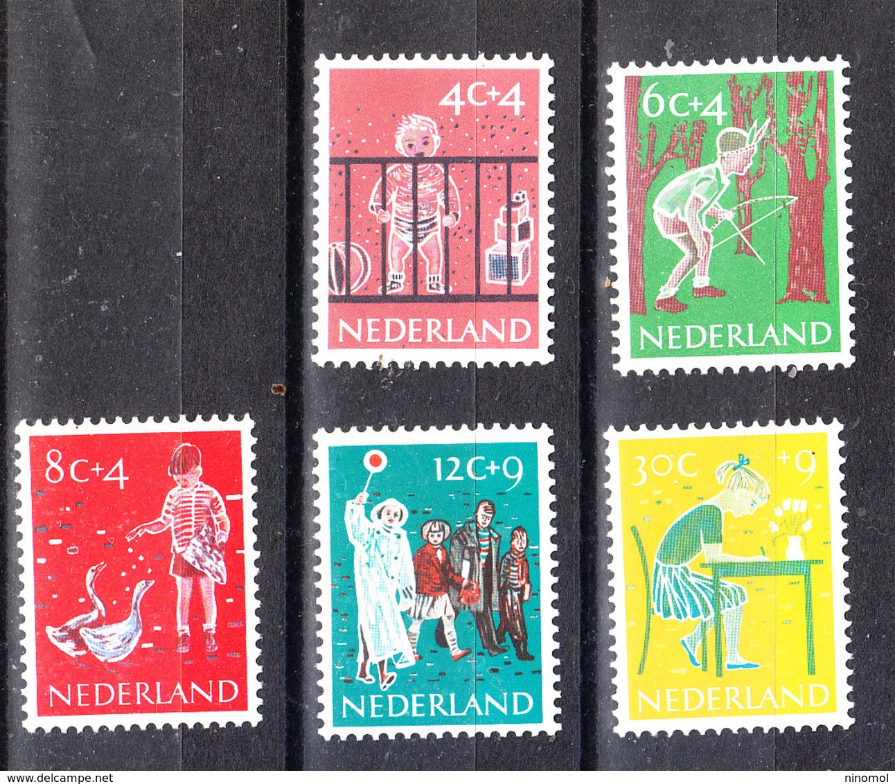 Olanda  - 1959. Dalla Prima Giovinezza Ad Adulti. From Early Youth To Adults. Complete MNH Series - Altri & Non Classificati