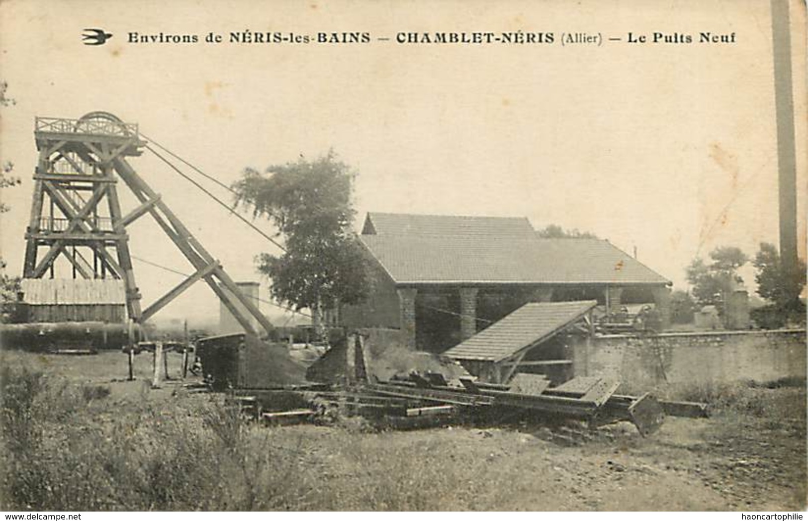 03 Chamblet Neris  Le Puits Neuf Mine Mines - Otros & Sin Clasificación