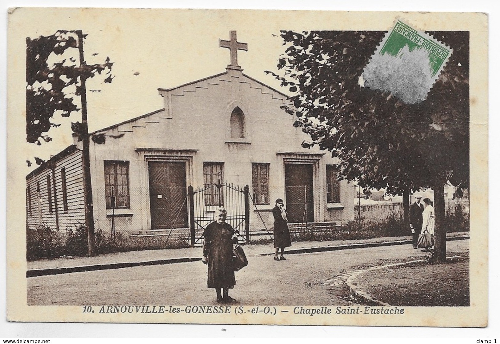 CPA 95 ARNOUVILLE LES GONESSES CHAPELLE SAINT EUSTACHE  ** ARNOUVILLE LES GONESSE ** - Arnouville Les Gonesses