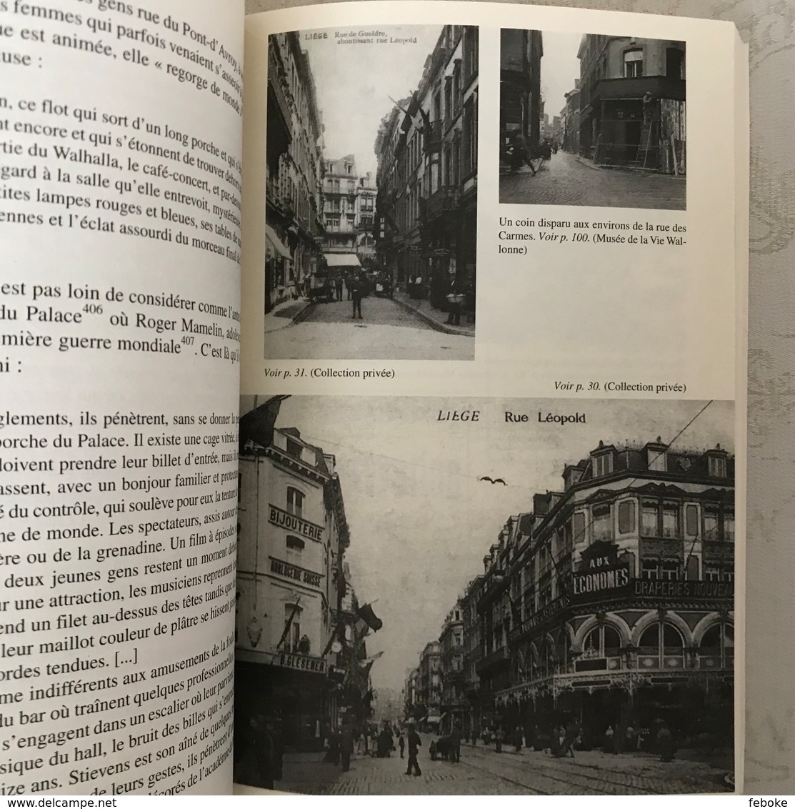 MICHEL LEMOINE `Liège couleur Simenon', Céfal & Centre d'études Georges Simenon, 560 pp en 3 tomes, 60 ill.