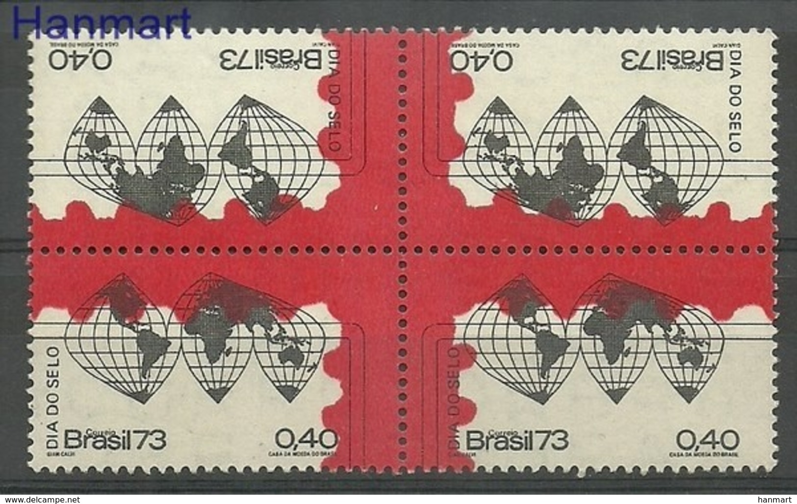 Brazil 1973 Mi 1382-1385 MNH ( ZS3 BRZvie1382-1385 ) - Geografía