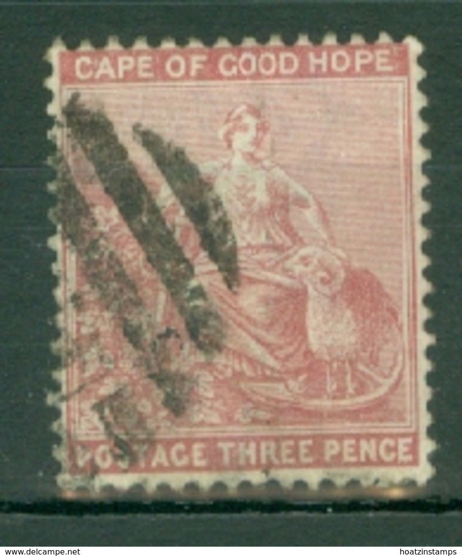 COGH: 1881   Hope    SG39a   3d   Deep Claret   Used - Cape Of Good Hope (1853-1904)