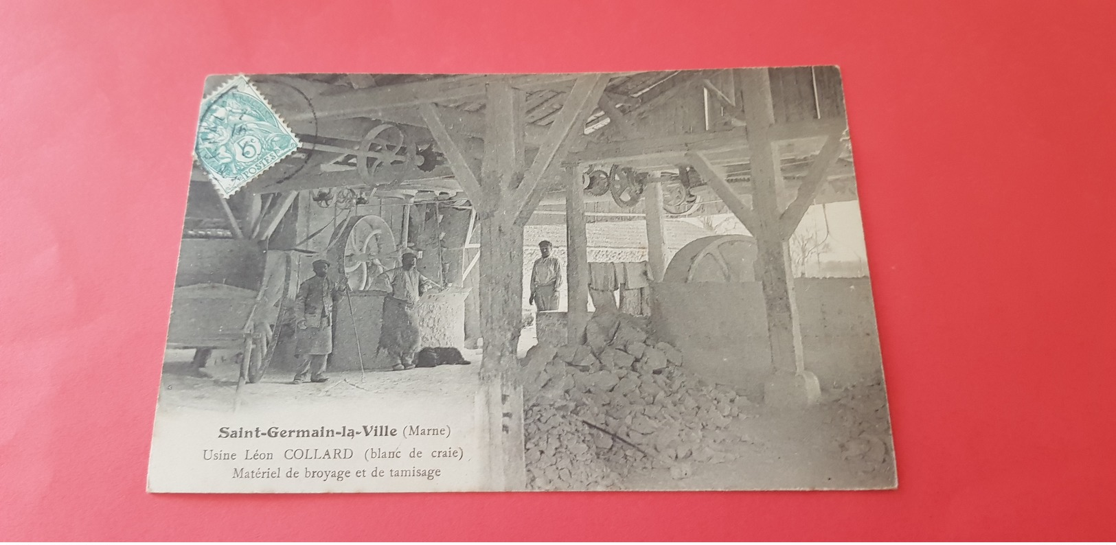 Saint-Germain-La-Ville "Usine Léon Collard (blanc De Craie) - Altri & Non Classificati