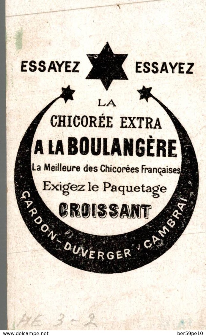 CHROMO CHICOREE EXTRA A LA BOULANGERE  NINDEMAAN AMERICAIN - Andere & Zonder Classificatie