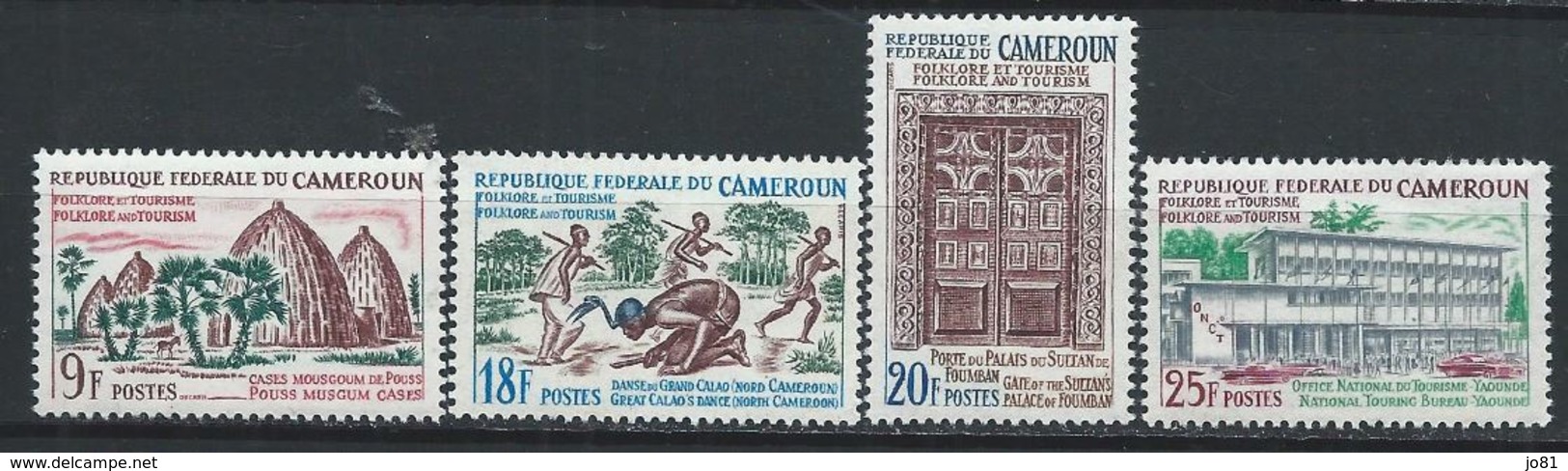 Cameroun YT 409-412 XX / MNH - Cameroon (1960-...)