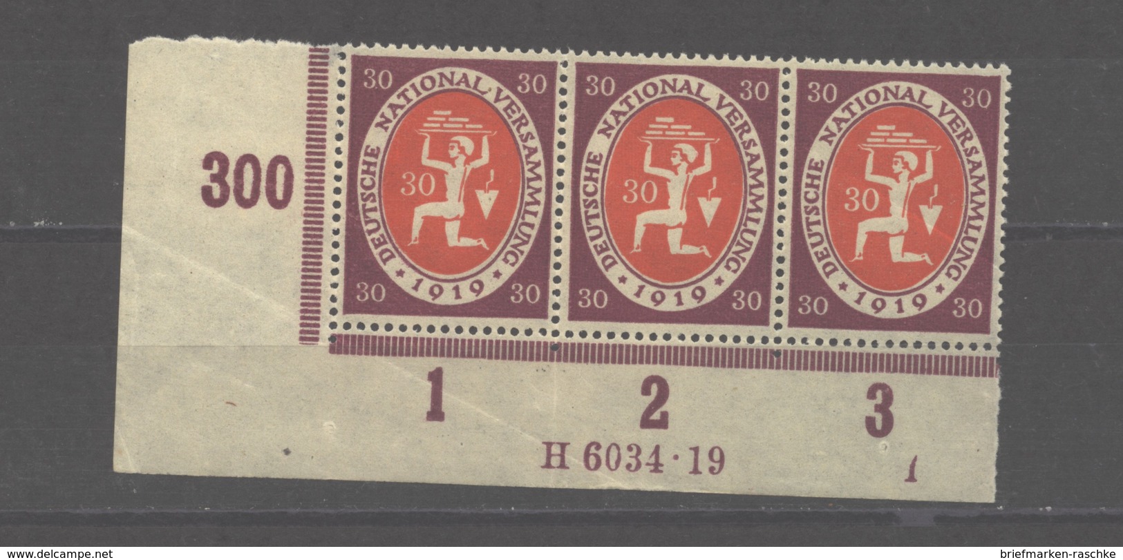 D.R.110a HAN,xx,gep Bügig (108) - Unused Stamps