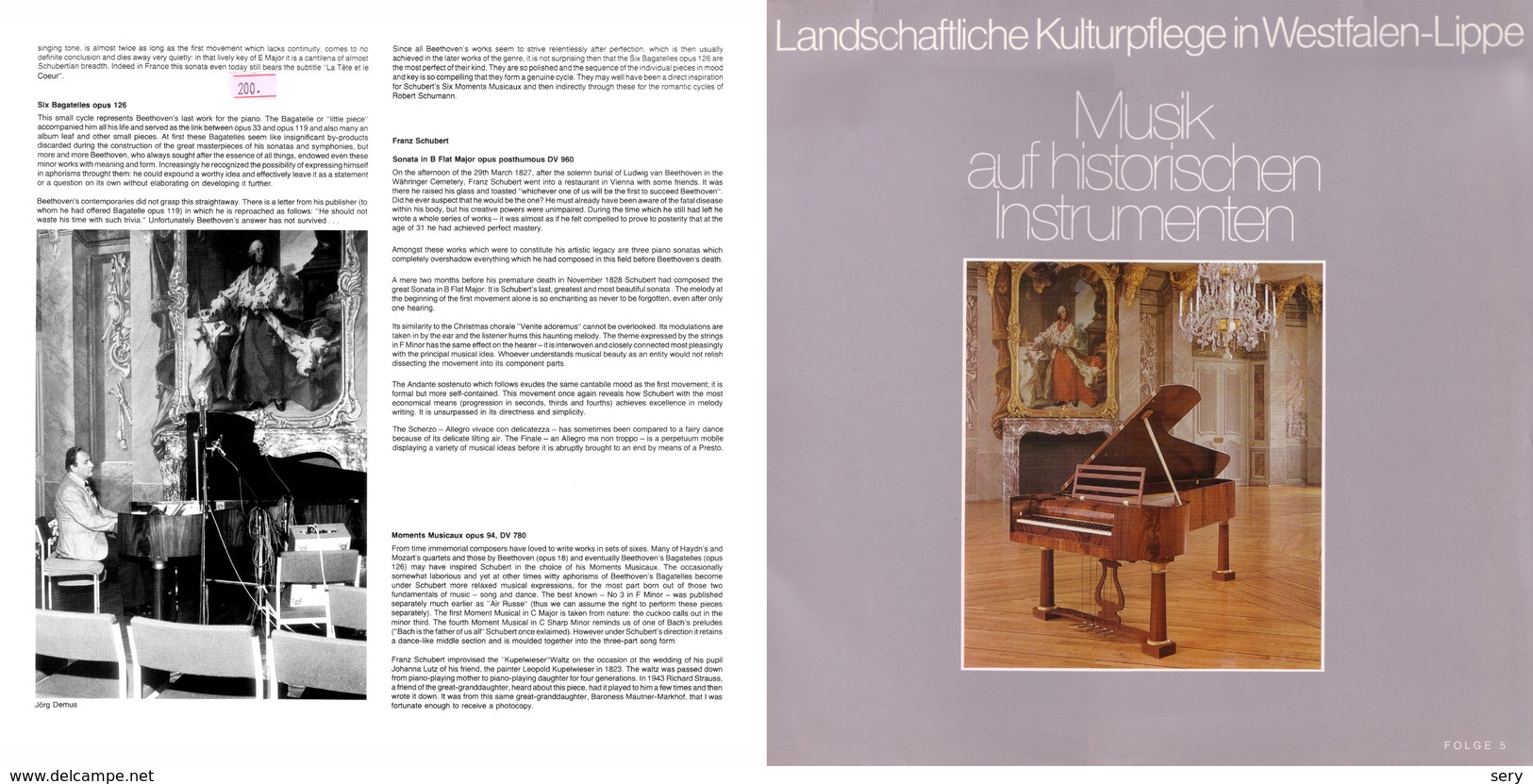 Superlimited Edition 2 CD Jörg Demus (Klavier). BEETHOVEN. SCHUBERT. 2 V - Ediciones Limitadas