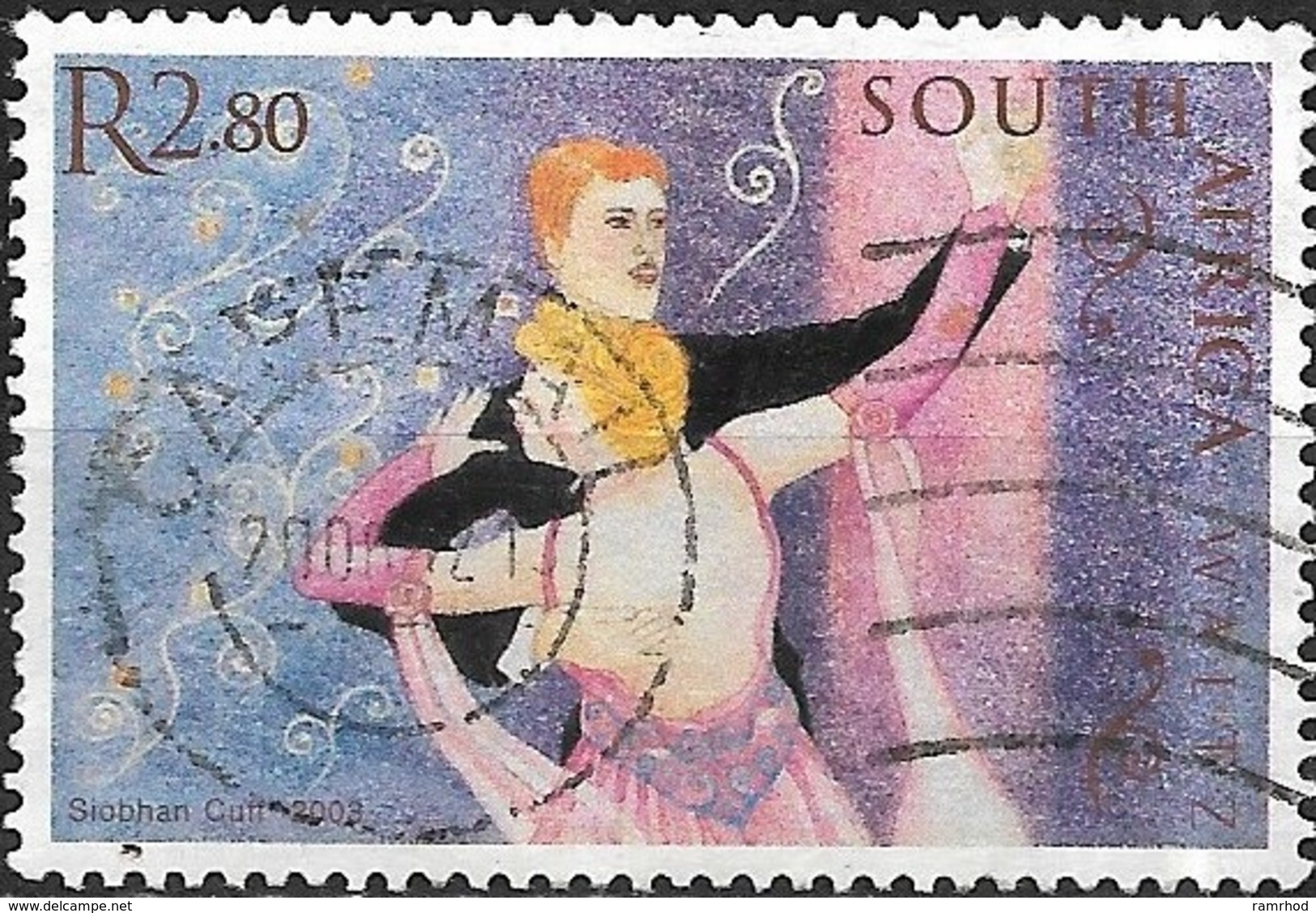 SOUTH AFRICA 2003 Dances - 2r.80 - Waltz FU - Usati