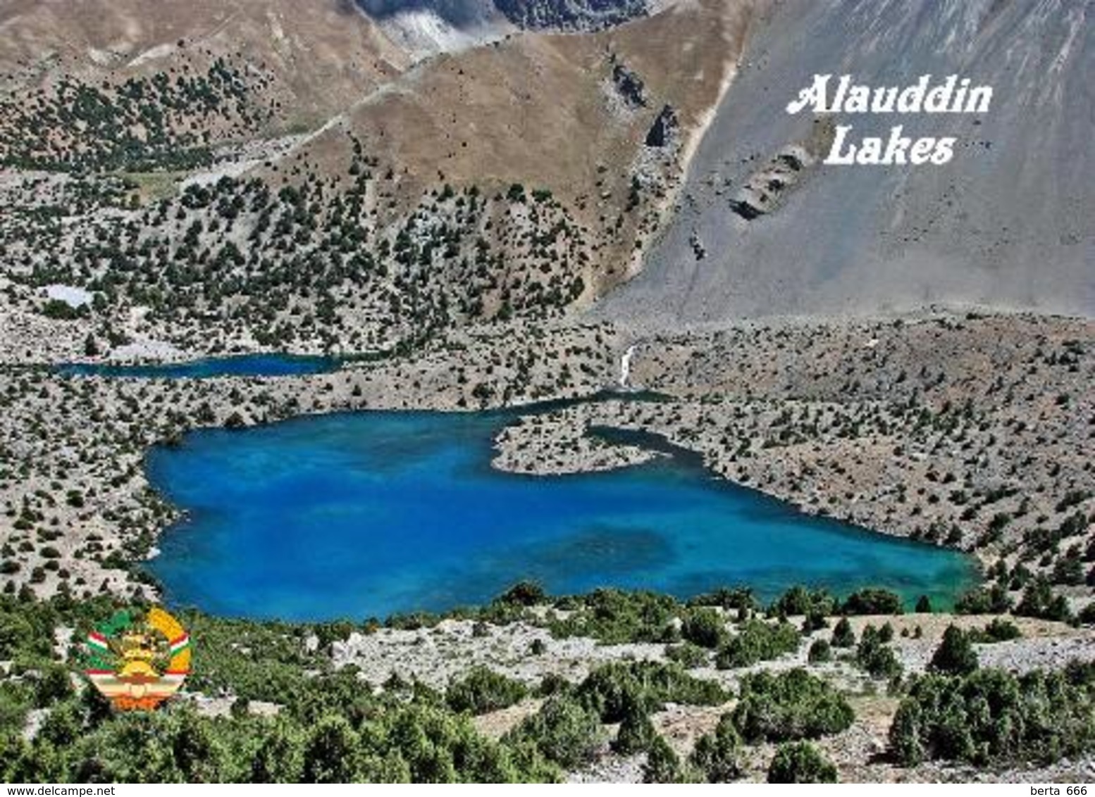 Tajikistan Alauddin Lakes New Postcard Tadschikistan AK - Tadjikistan