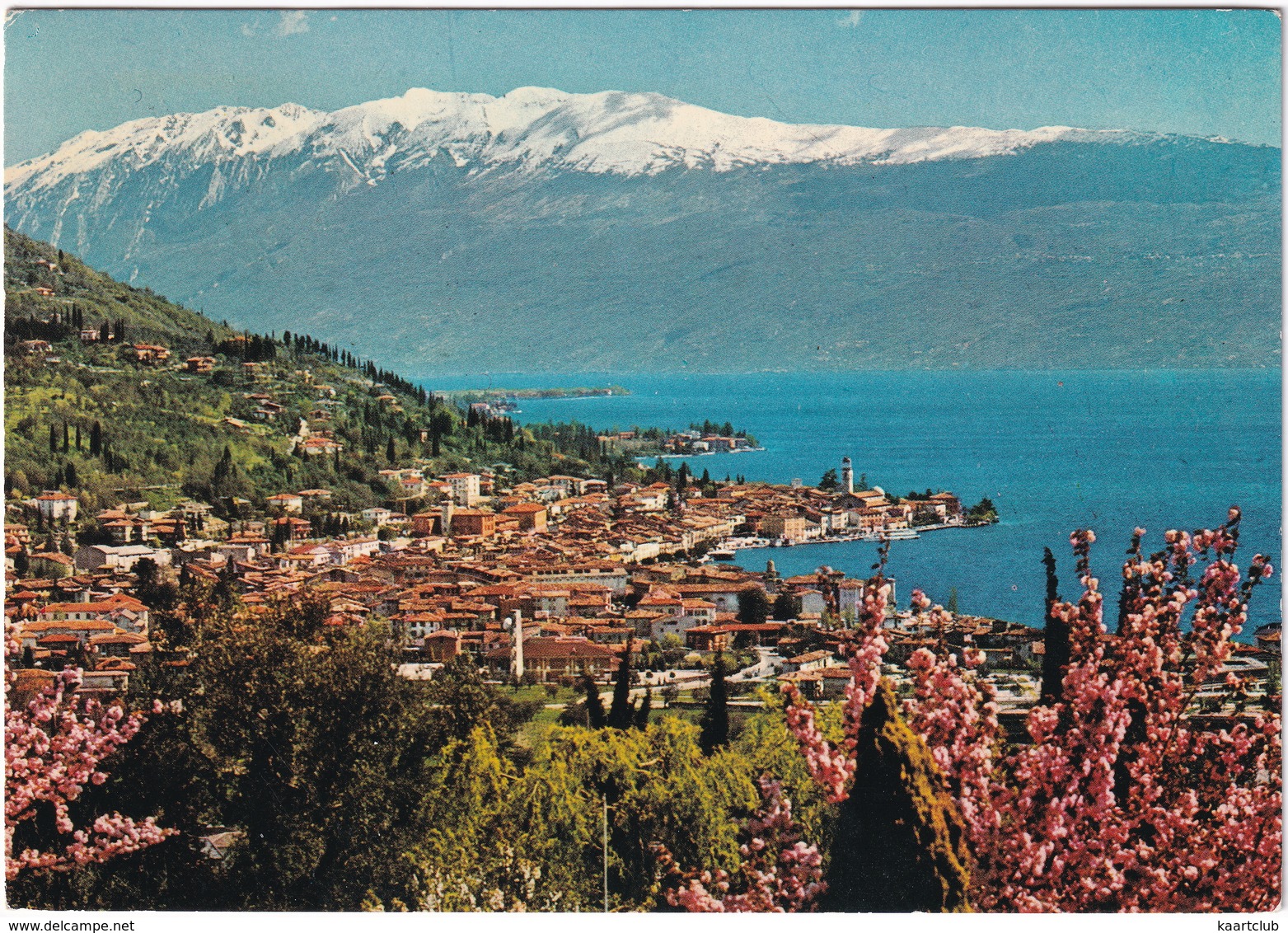 Lago Di Garda - Salò : Panorama Con Lo Sfondo Del Monte Baldo - Brescia