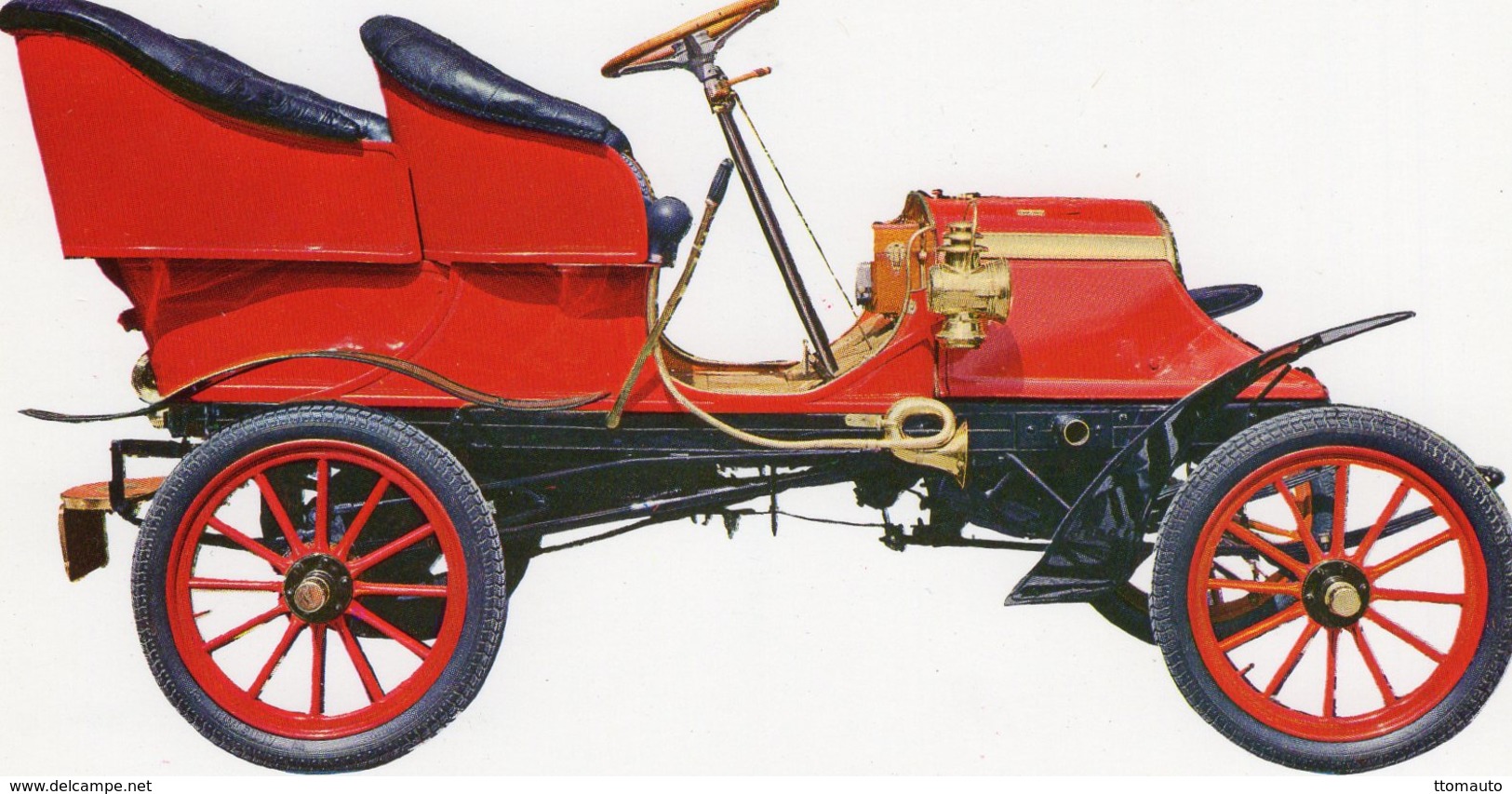 Franklin 10 Hp  -  1904   -  Carte Postale - Turismo