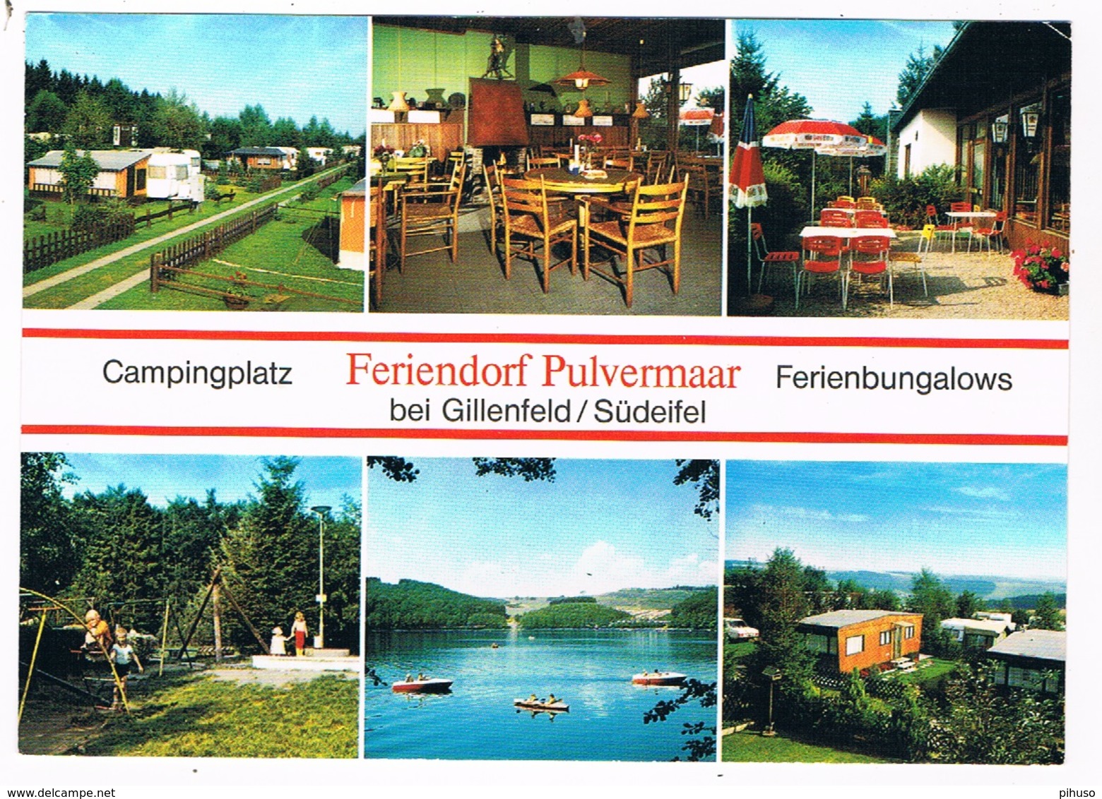 D-9227   GILLENFELD : Feriendorf Pulvermaar - Daun