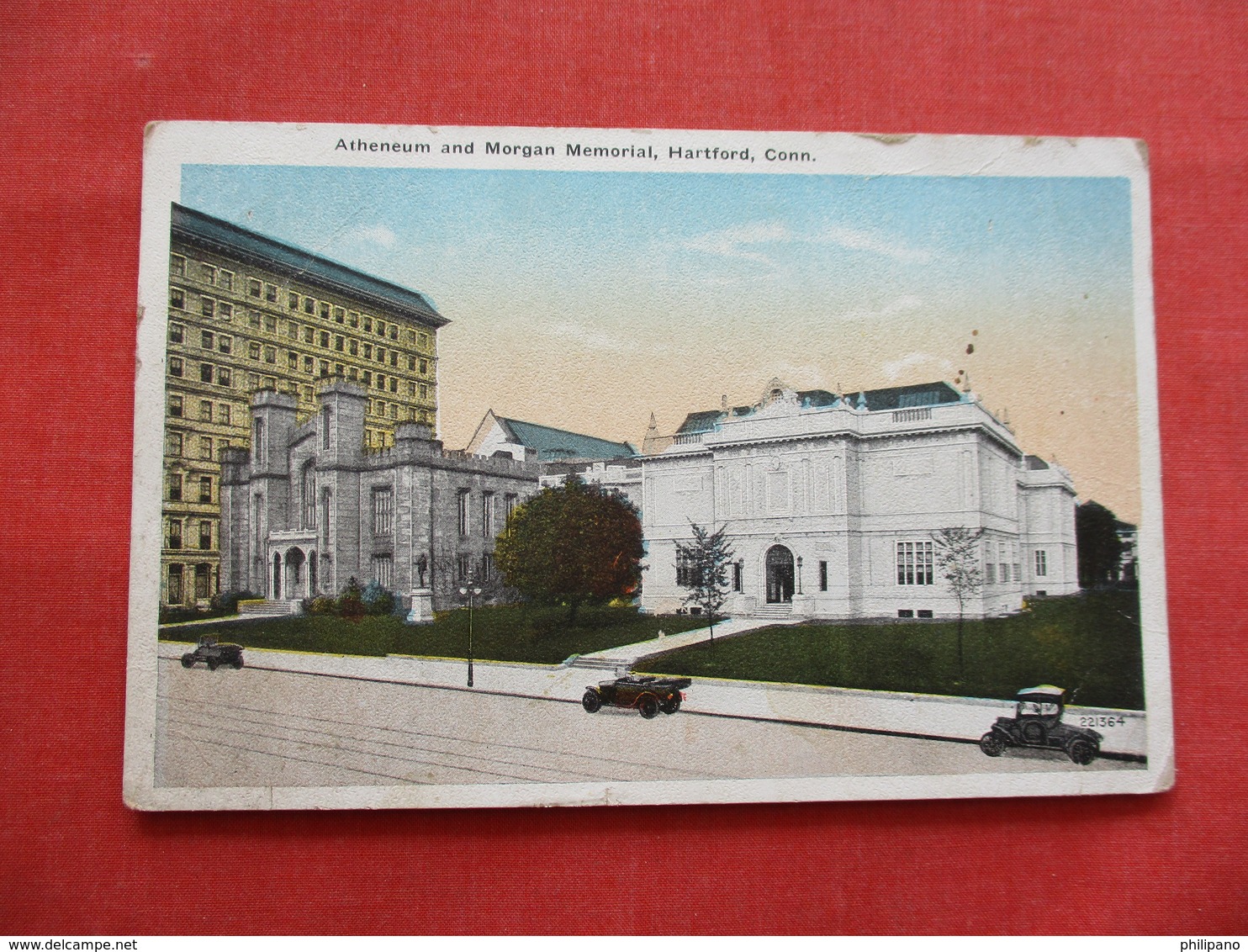 Atheneum & Morgan Memorial   - Connecticut > Hartford Ref 3200 - Hartford