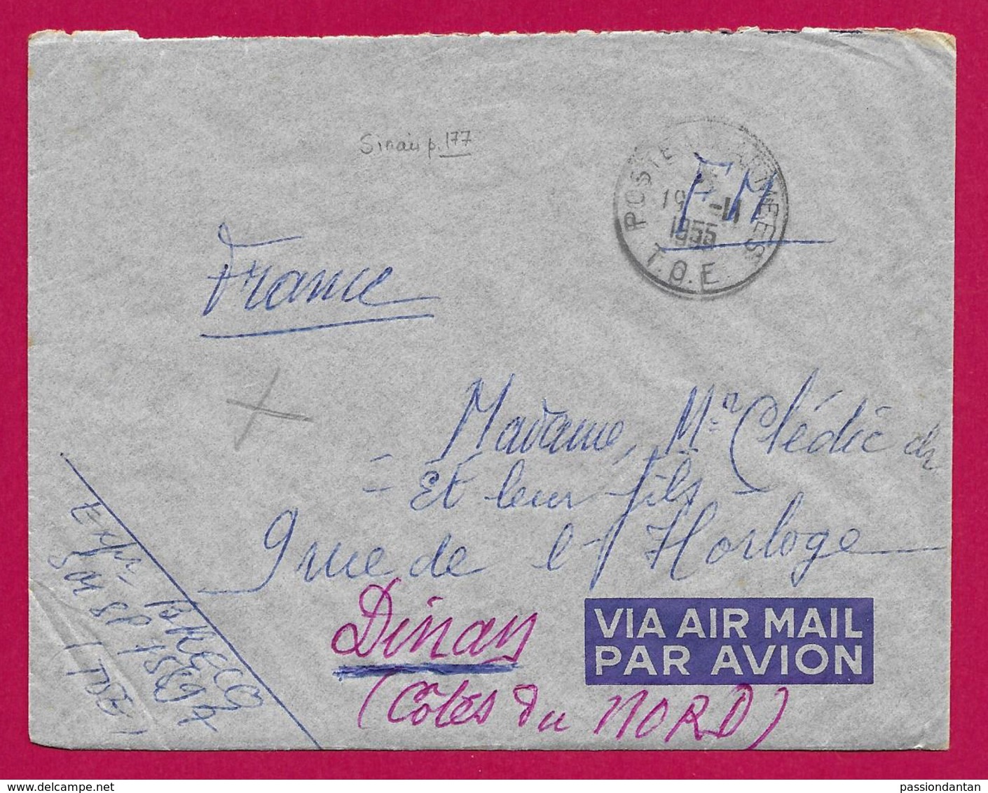 Enveloppe En Franchise Militaire - Poste Aux Armées - TOE - Secteur Postal 75 897 - Guerre D'Indochine / Viêt-Nam