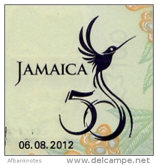 JAMAICA        100 Dollars     Comm.    P-90        6.8.2012        UNC - Giamaica