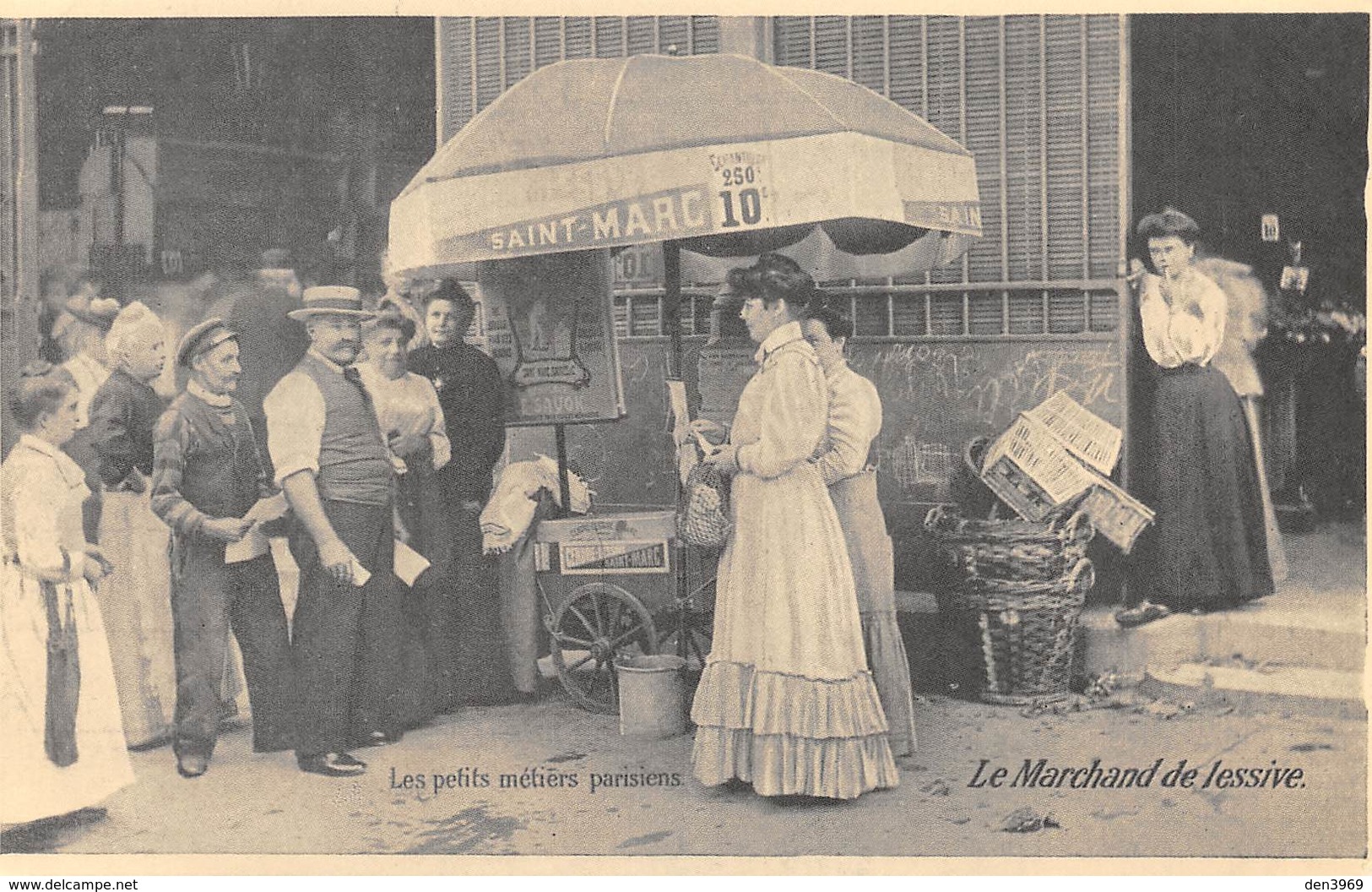 PARIS - Les Petits Métiers Parisiens - Le Marchand De Lessive - Cecodi N'P48 - Lots, Séries, Collections