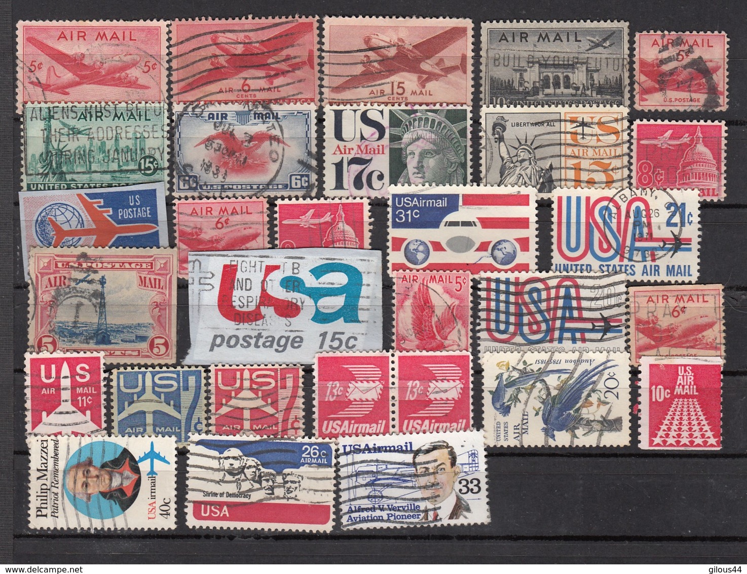 USA Poste Aerienne  Air Mail 30 Values - Other & Unclassified