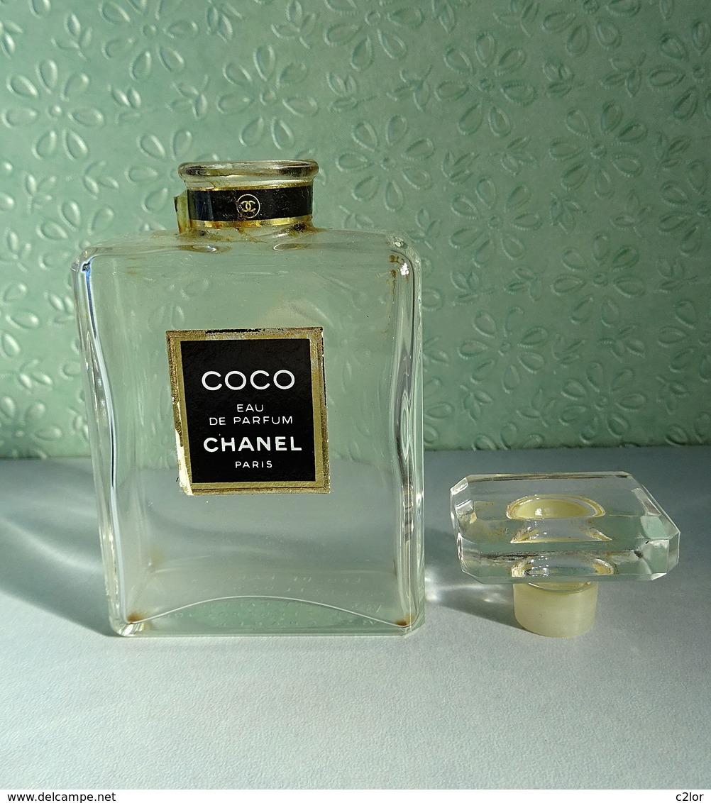 Flacon RECHARGEABLE  "COCO "  De CHANEL  VIDE   Eau De Parfum 50 Ml Tout En Verre - Flacons (vides)