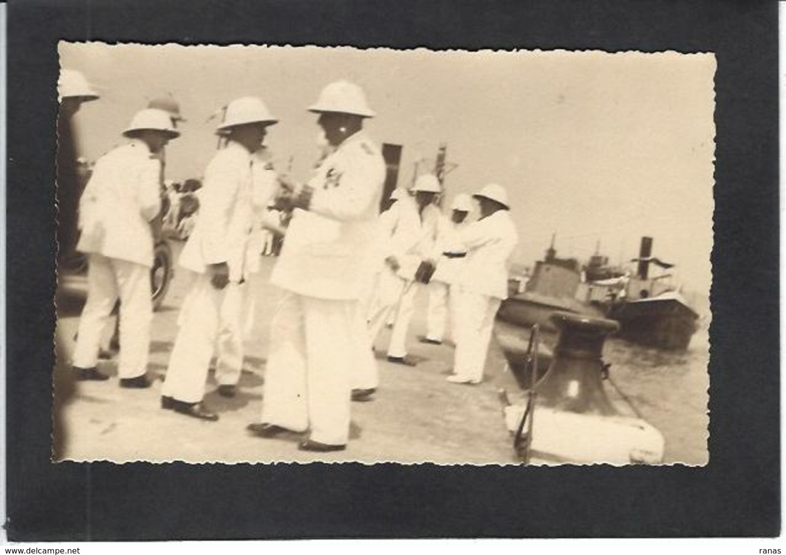 CPA Cameroun Douala Carte Photo RPPC Le Gouverneur REPIQUET, Voir Scan Du Dos - Cameroon