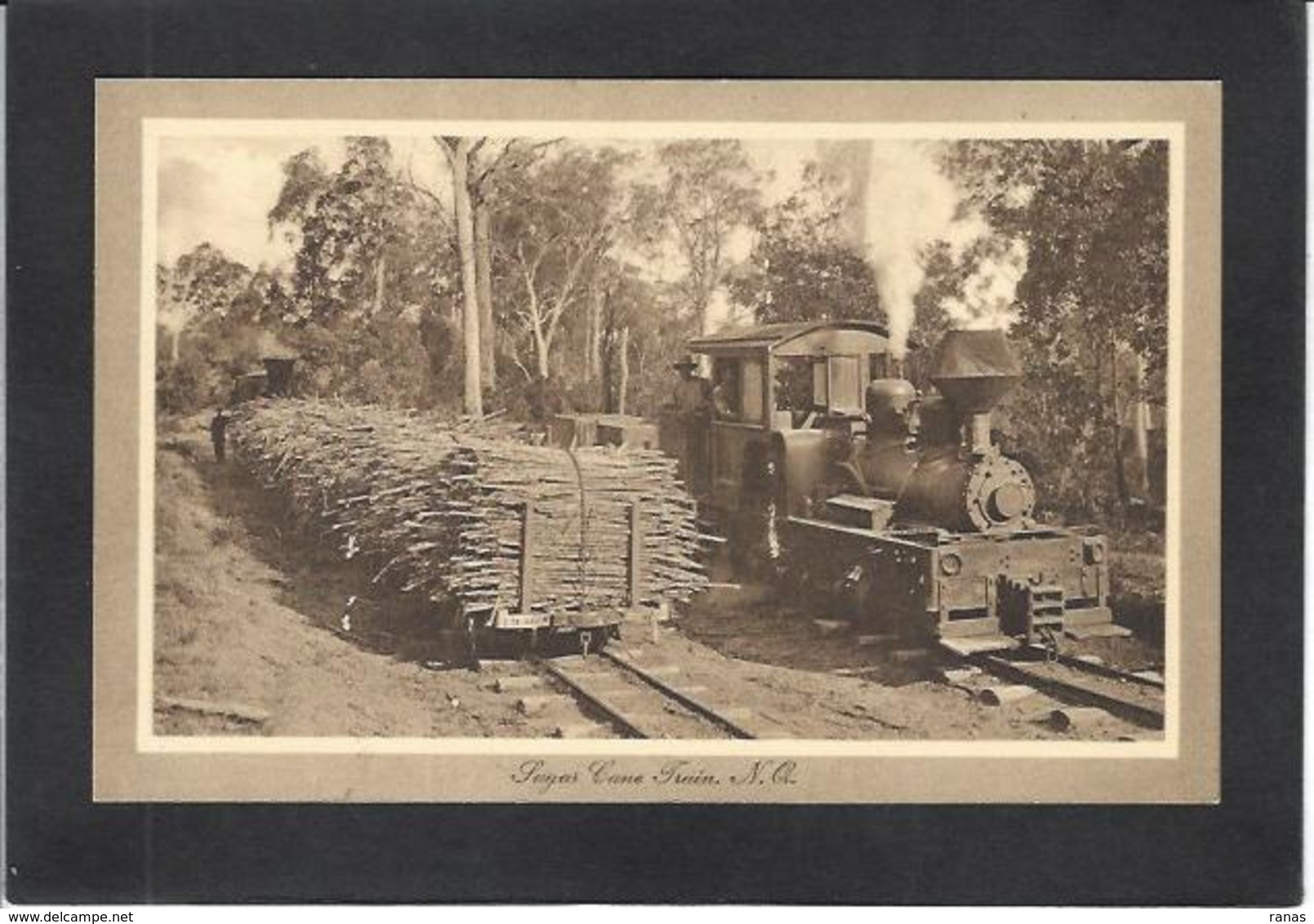 CPA Australie Australia Non Circulé Train Chemin De Fer Métier Non Circulé - Autres & Non Classés