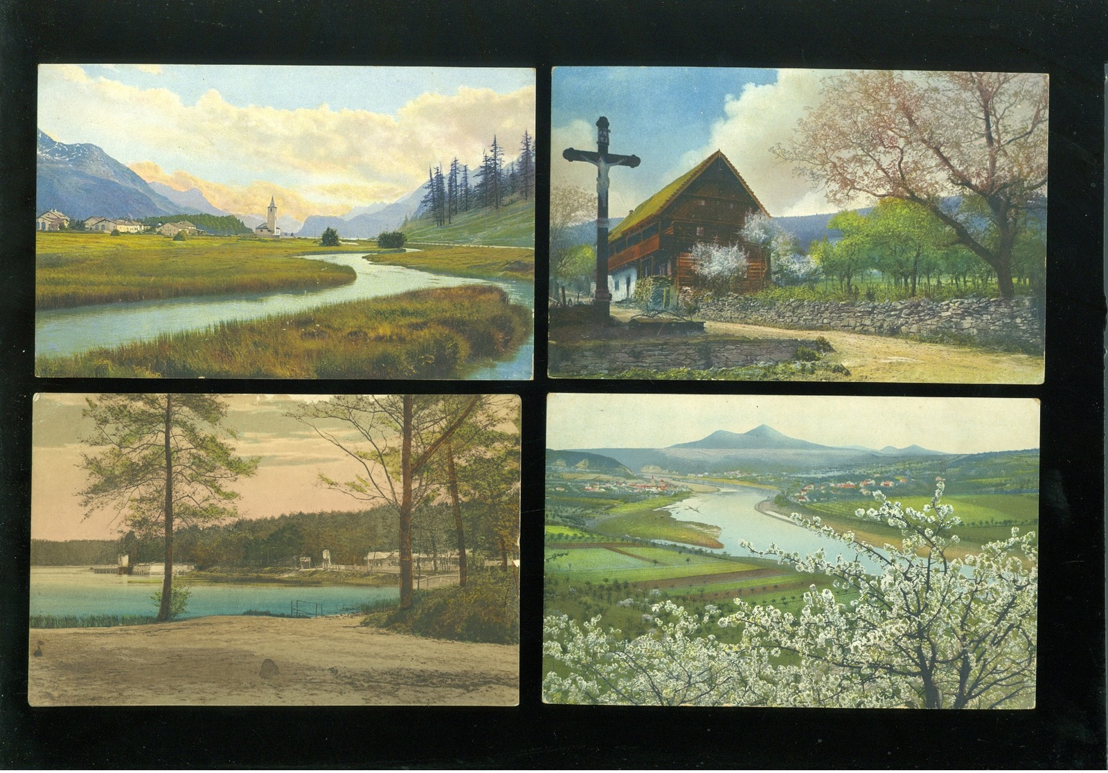 Beau Lot De 60 Cartes Postales De Fantaisie Paysages Paysage Mooi Lot Van 60 Postkaarten Fantasie Landschappen Landschap - 5 - 99 Cartes