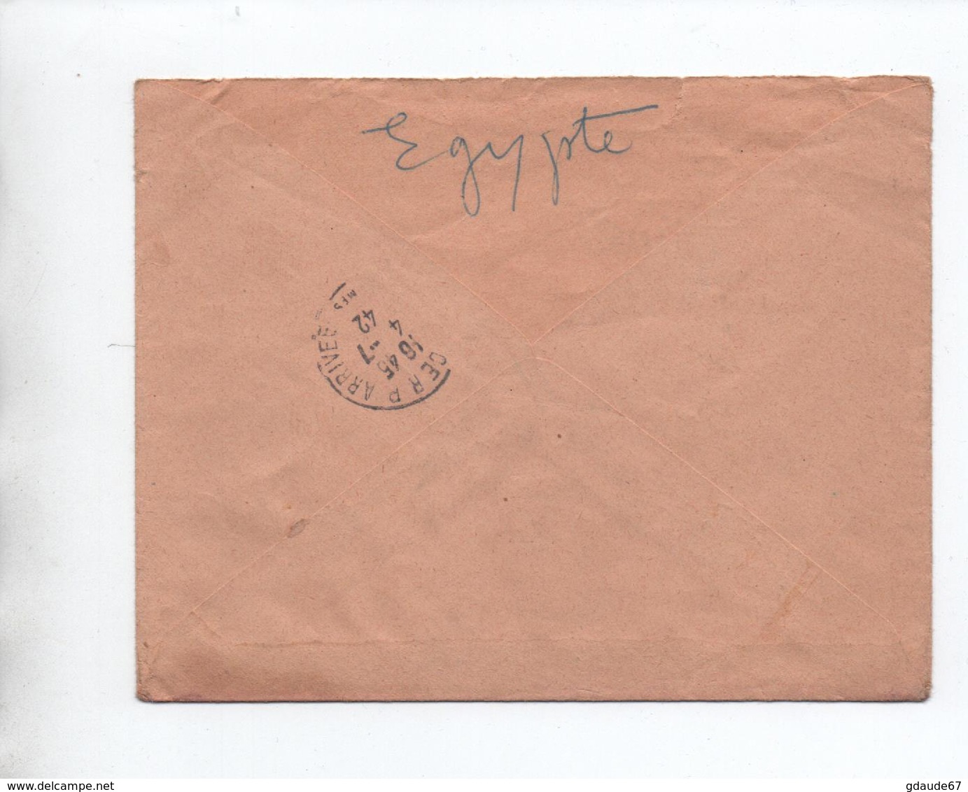 1942 - ENVELOPPE RECOMMANDE De VICHY / ZONE LIBRE Pour NICE - PETAIN - Guerre De 1939-45